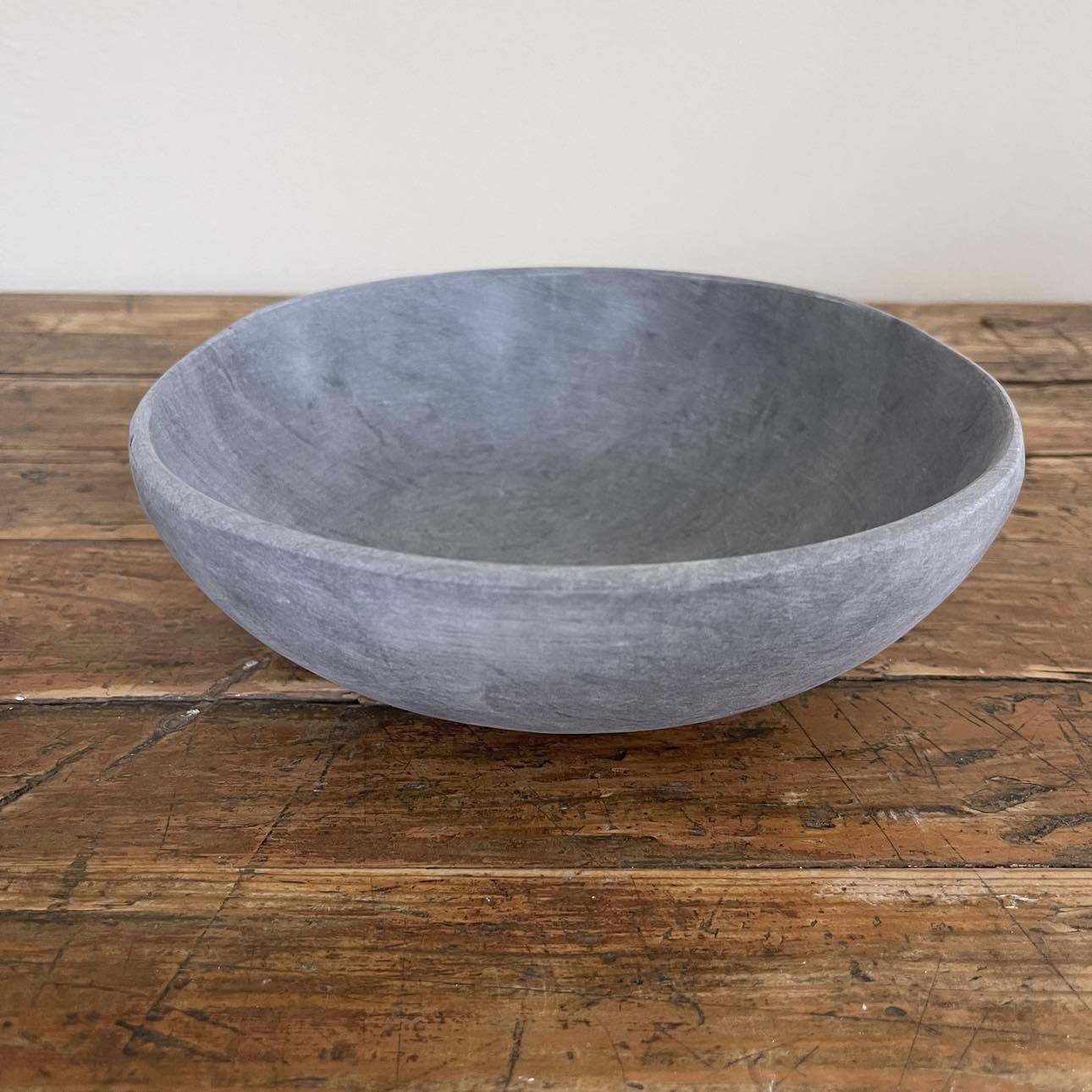 Limestone bowl large